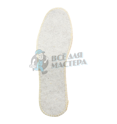 Стелька текстильная барашек (А4) р.40