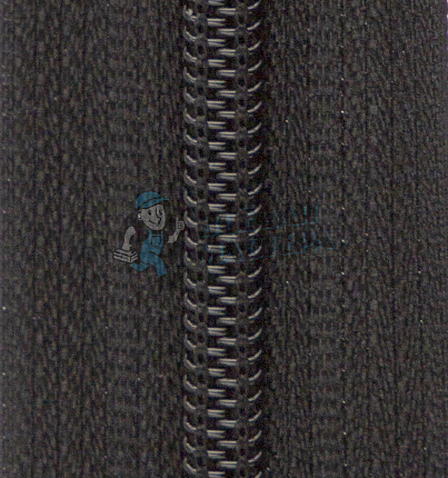 Молния спиральная (витая) тип 4 16см н/р цв 322