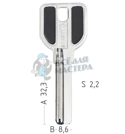 MCM 2 паза 32мм КНР