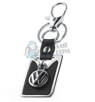 Авто карабин с кольцом для ключей VOLKSWAGEN