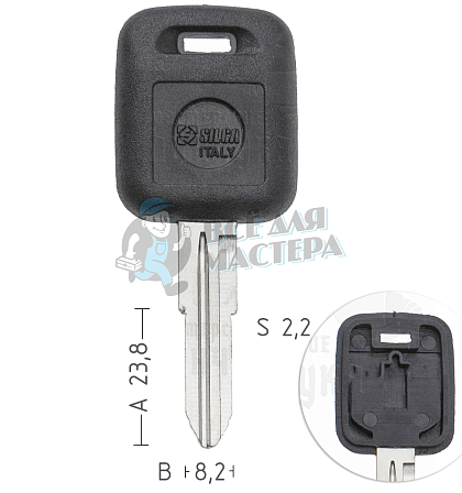 T00GM10P TP00GM-4P GM15T0 а/пласт.с мест.п/чип ISUZU - Чертеж