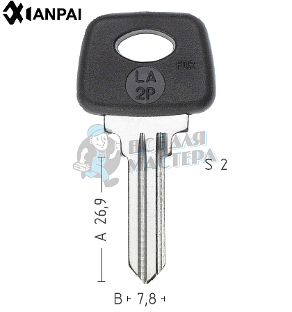 LA-2.P LD1P LAD3LP LAD2P45 КНР   ВАЗ - Чертеж