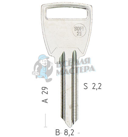 SOFI2I SI1R SOF10L SO5S S1S - Чертеж