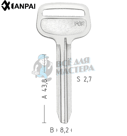 TOYO15 TY37R TOY43 КНР - Чертеж