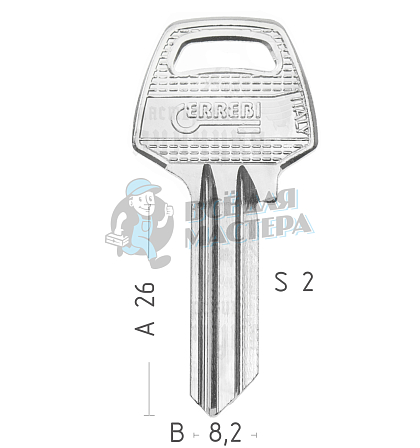 CO5D COR-50 CB1 CRB5 - Чертеж