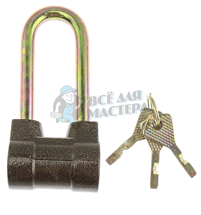 Навесной замок ОРЕЛ (ВС3-60В) 55мм, длинная дужка