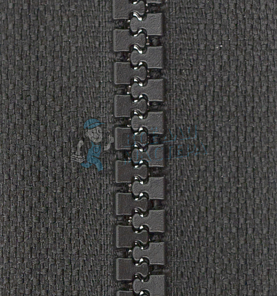 Молния Трактор "JUDSON", 120см, Тип-5, разъёмная двухзамковая, цв.черный