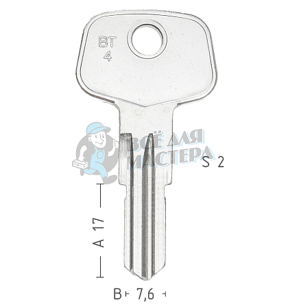 BL-4D BT4 BU13 BA6R - Чертеж