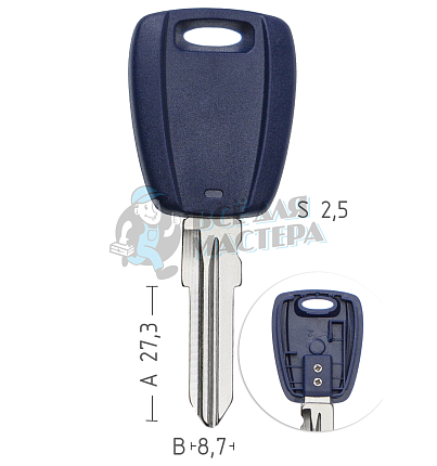 Авто с местом под чип TPX FI-13 GT15 GB14R FIAT  //  КНР