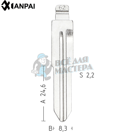 Лезвие  MIT7_MITSUBISHI КНР