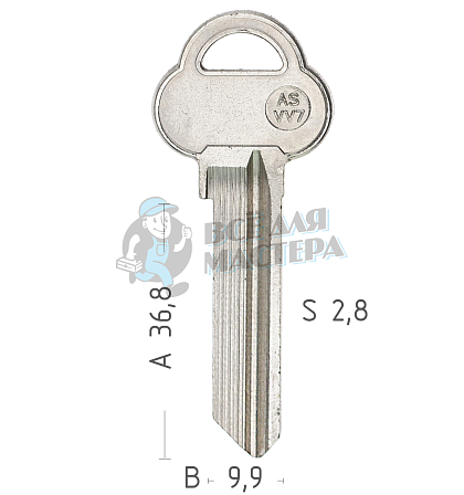 ASVV7 ASS51 A37VV AA46 - Чертеж