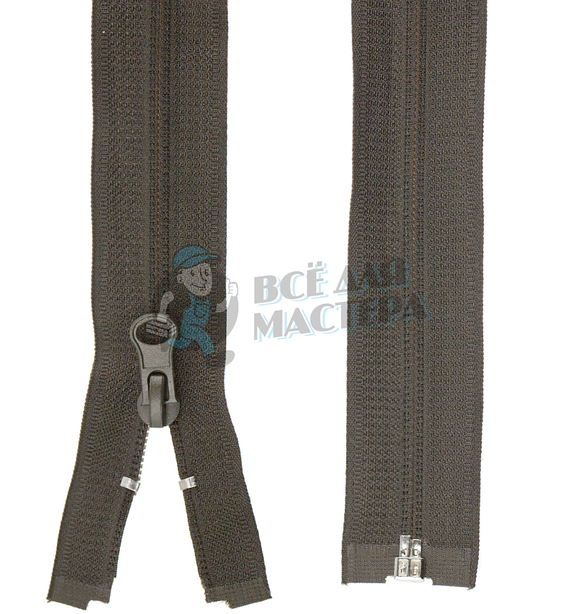 Молния спиральная (витая), Т-5 60см, разъем., цв.328, груша РЕВЕРС