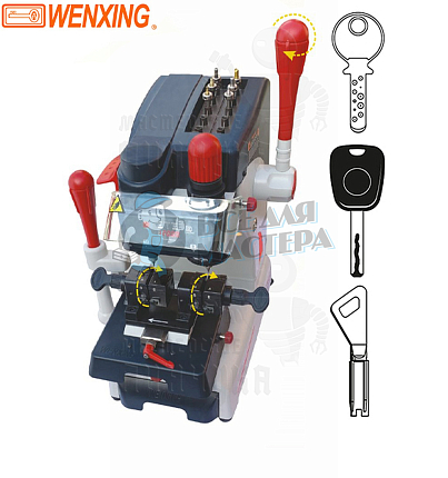 Станок Q33A для изготовления ключей WENXING