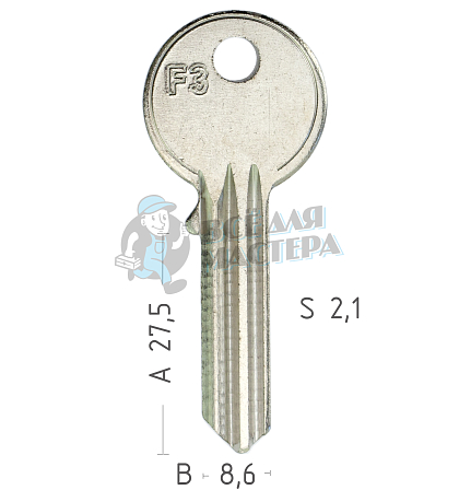 IS-15 IE27R ISE27L l17R/SE27S F3 КНР - Чертеж