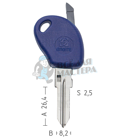 T00GB 9RP TP01FI-11P5 GT10BT0 а/пласт.с мест.п/чип IVECO - Чертеж