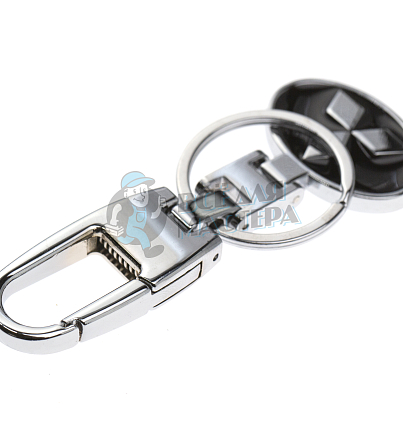 Авто карабин с кольцом для ключей MITSUBISHI