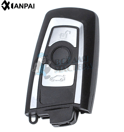 Корпус ключа BM6P HU92 HF70P171 3 кнопки 4 BMW КНР - Чертеж