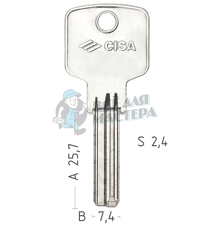 AU51  CI-14 Cisa оригинал - Чертеж