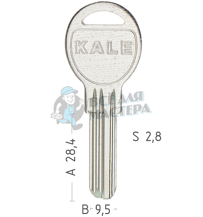 KAE12D_KAL13 Kale6/KAE6 3п овальная голова КНР