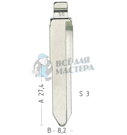 Лезвие №68 SOUEAST V3 Lingyue КНР - Чертеж