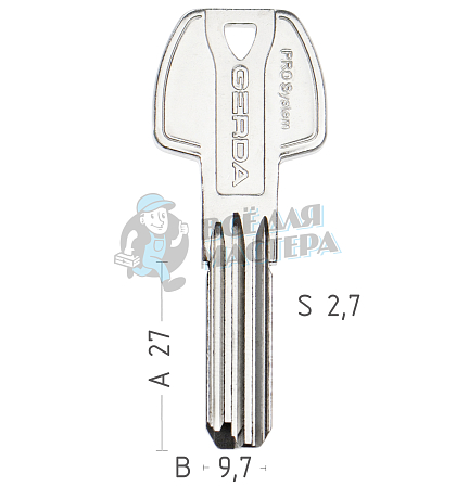 GERDA WKM3M/WKM4 - Чертеж
