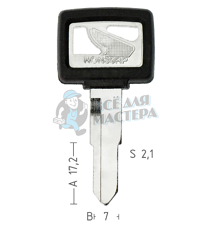 HOND19D/HOND4I_HD24R_HON39R_HO58L_HD21 HONDA - Чертеж