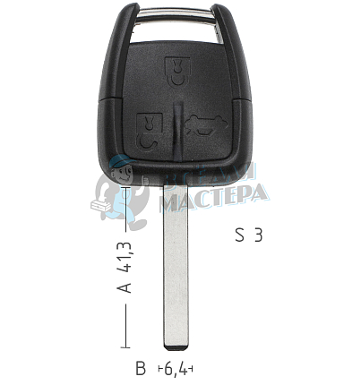 Корпус CHEVROLET S23 HU100 3кн  КНР