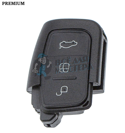 Корпус выкидного ключа FO-24 HU101 HF65 3 кнопки банан FORD // КНР