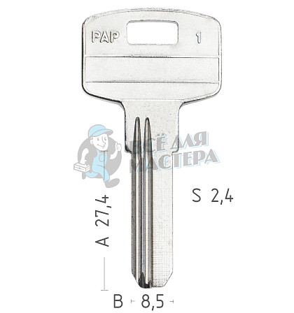 PAP-1 Турция CANAS - Чертеж