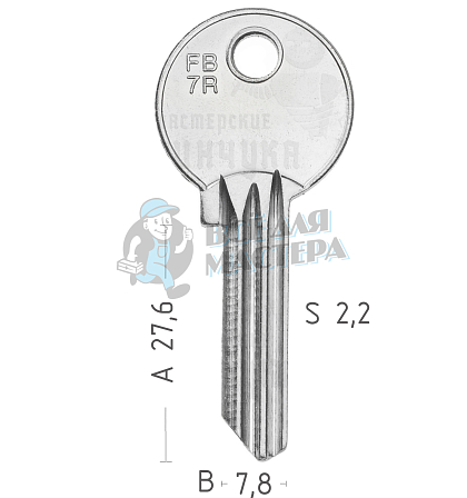 F25R FB-3 FB7R FAA16L - Чертеж