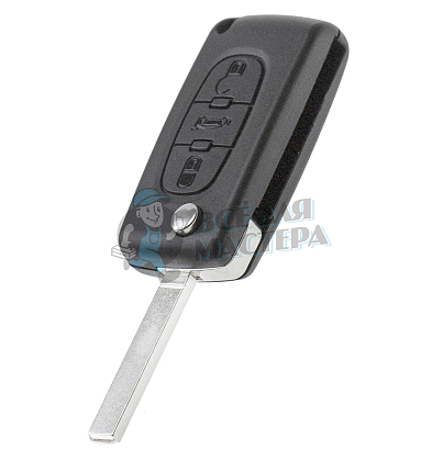 Корпус выкидных ключей VA49  VA6  VC75  КНР  CITROEN