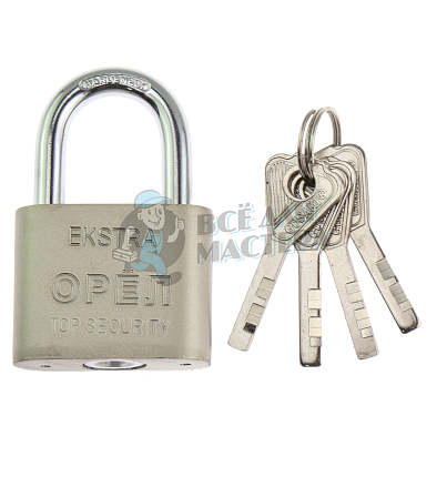 Навесной замок EKSTRA "ОРЁЛ" 47мм