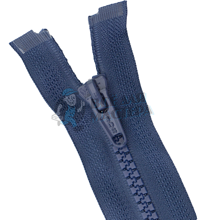Молния Трактор "JUDSON", 120см, Тип-5, разъёмная двухзамковая, цв.синий