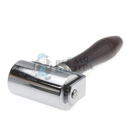 Металлический ролик для прокатки шва (валик для склеивания) 60мм