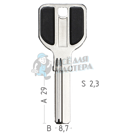 MCM-2D 2П. 29MM п/бронь (черный) КНР