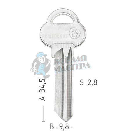 AA17R  AS-M7  ASS12R  A34M  - Чертеж
