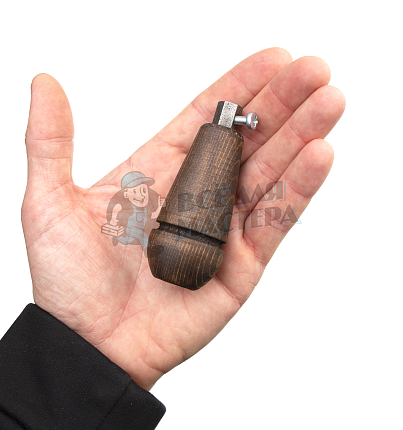 Ручка цанговая деревянная, 7см