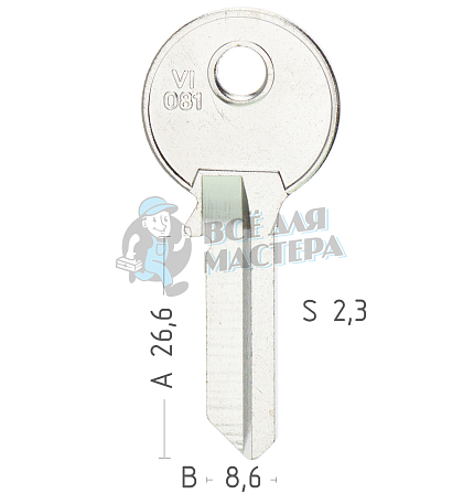 VI-1D VI081 VRO5L V5S VR5S - Чертеж