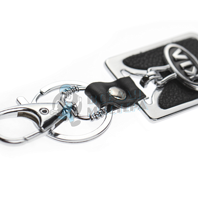 Авто карабин с кольцом для ключей KIA