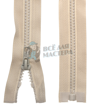 Молния Трактор "BLITZ" "MBT" 80 см Тип 5 разъёмная №297 слон.кость