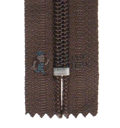 Молния 40см Коричневый