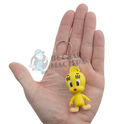 Брелок для ключей "Твити" с кольцом