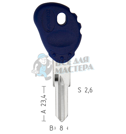 ZA18RP ZA-9P ZD23RCPX а/пласт. ZADI/MBK/YAMAHA