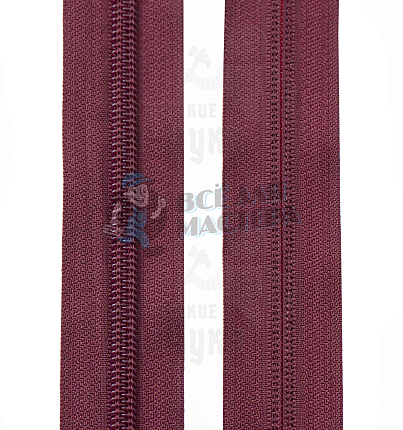 Молния-рулон "Judson" (5м) Бордовый №582