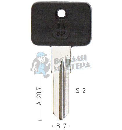 ZA5P ZD18EP BL12EP ZA14P152 - Чертеж