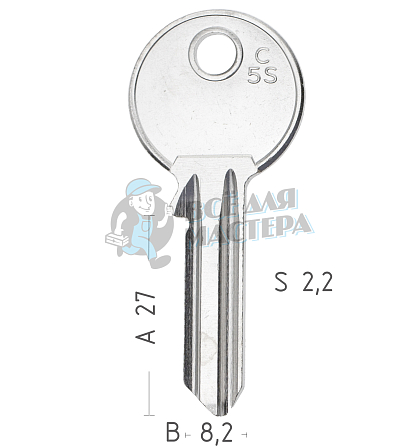 CIIL_CS207/AB1R_CSA5L_C5S - Чертеж