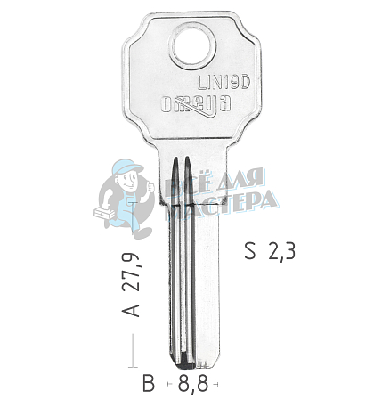 LI9R  LIN-19D\LIN-21D  LC14R  LC2 КНР - Чертеж