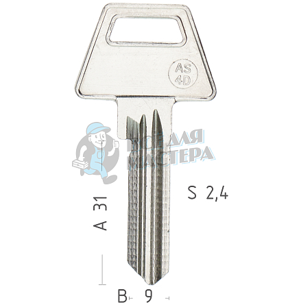 AS4D ASS178 AA134 - Чертеж
