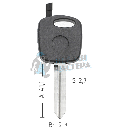 T00FD21P TP00FO-30DP/15DP FO38RT0 а/пласт.с мест.п/чип MAZDA/Ford - Чертеж