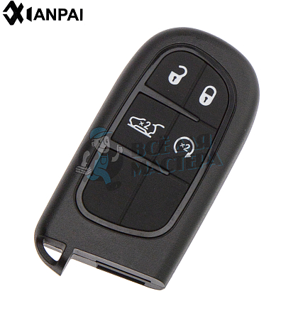 Корпус JEEP 4 кнопки КНР// - Чертеж
